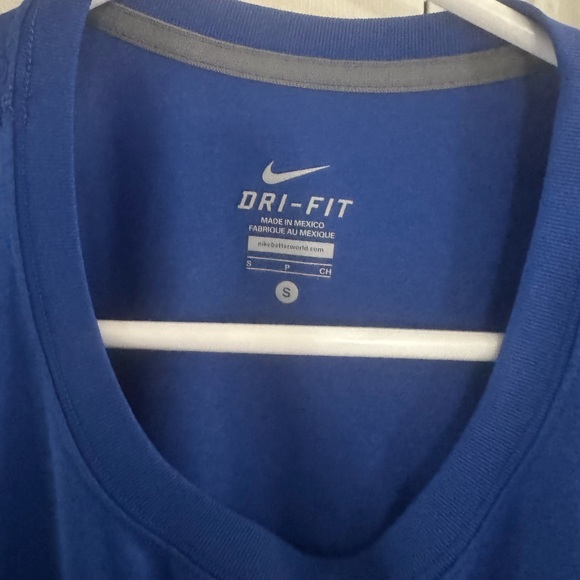 Nike Women's Royal Blue Long Sleeve Tee - Picture 2 of 2